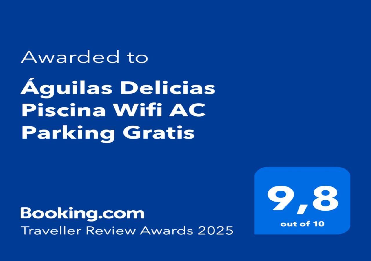 Aguilas Delicias Piscina Wifi Ac Parking Gratis Exterior photo